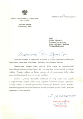 Życzenia z okazji Dnia Rodzicielstwa Zastępczego