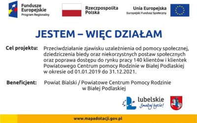 JESTEM – WIĘC DZIAŁAM JESTEM – WIĘC DZIAŁAM
