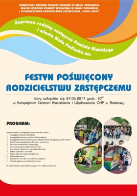 Festyn z okazji Dnia Rodzicielstwa Zastępczego Festyn z okazji Dnia Rodzicielstwa Zastępczego