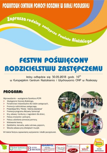 Festyn z okazji Dnia Rodzicielstwa Zastępczego