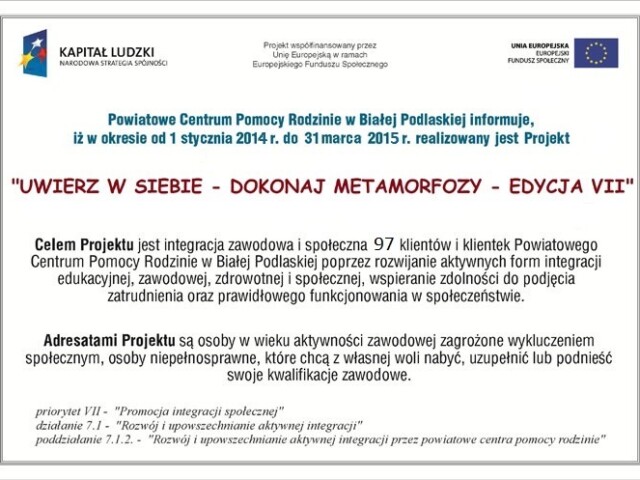 PRZEDŁUŻONY OKRES REALIZACJI PROJEKTU SYSTEMOWEGO PRZEDŁUŻONY OKRES REALIZACJI PROJEKTU SYSTEMOWEGO
