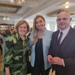 Pani dyrektor Małgorzata Malczuk, Pani Martyna Wojciechowska, Pan Starosta Mariusz Filipiuk