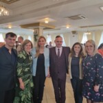 Pan Jarosław Wojtasiński, Pani dyrektor Małgorzata Malczuk, Pani Martyna Wojciechowska, Pan starosta Mariusz Filipiuk, Pani Edyta Wojtasińska, Pani Wioletta Mincewicz